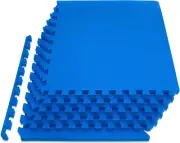 Extra Thick Puzzle Exercise Mat ¾” And 1" EVA Foam Interlocking Tiles Protective