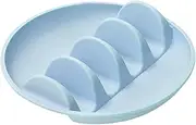 Taco Holder | Taco Stands Shell Holder | Silicone Kitchen Food Tortilla Serving Rack for Quick Meal Hosting Family Dinner Outdoor Gatherings Party