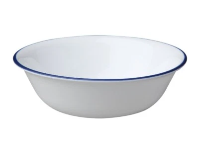 *NEW Corelle TRUE BLUE 18-oz SOUP CEREAL BOWL 6 1/4" Cobalt Circles