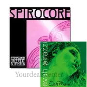YDC Cello Strings Set 4/4 Spirocore Tungsten G,C -Evah Pirazzi