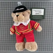 New with Tags! Harrods Royal Guard Beefeater Teddy Bear Plush
