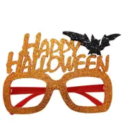 3 Pair Pumpkin Witch Hat Shaped Glasses Frame for Halloween Children's Party Decoration Festival Supplies