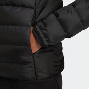 ADIDAS ESS DOWN JACKET 男羽絨外套-GH4589 S 黑