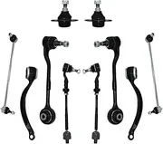 Front Lower Control Arm Sway Bar Link Tie Rod End 10pcs Sets Compatible For BMW E84 E90 330xi 328i XDrive 2006-2014