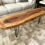 Live Edge Coffee Table - Custom Made - Solid Timber - Various Sizes Locally Made