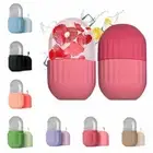 Reusable Facial Massager Silicone Ice Cube Trays Eyes and Neck