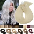 200S THICK Russian Remy Human Hair Extensions Micro Loop Micro Ring Beads Blond