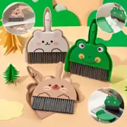 Small Broom Dustpan Set Desk Cleaning Garbage Shovel Mini Broom Broom CR