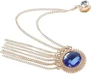 [ANDRESLAD] Unique Lapel Pin Brooch Chain Elegant Business Suit Decor for Men Women