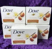 Dove Purely Pampering SHEA BUTTER Beauty Bar Soap Lot Of 5 NEW