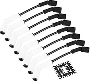 9070C Spark Plug Wire Set Extreme 9000 Ceramic Boot, for Car Engine Ignition Wire