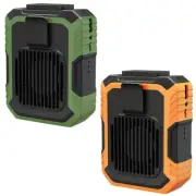 Multi-Functional Adaptable Easy to Install USB Port Waist-Mounted Fan with Light