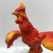 Veronese Cardinal Halloween Bird Statue Figurine Macabre Large Piece Flying