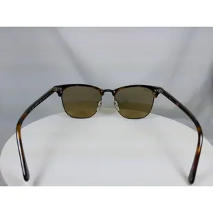 『逢甲眼鏡』Ray Ban雷朋 全新正品 太陽眼鏡 黑色眉框 深棕鏡面 玳瑁色鏡腳【RB3016-1277/3K】