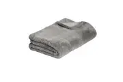 J.Elliot Home Arlo Throw Rug Silver Grey