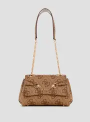 GUESS Women's Brown Logo Lorelei Crossbody Bag