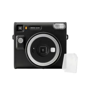 【FUJIFILM 富士】instax SQUARE SQ40 方形拍立得相機(送底片透明保護套20入)