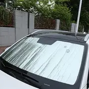 Windshield Sunshade Universal Car Sunshade Car Sun Shade UV Protection Car Curtain Car Sun Protector Interior Windshield Protection Accessories New Front Windshield Sun Shade (Color : 140x70cm)