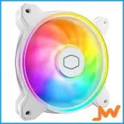 Cooler Master MF120 Halo2 Dual Loop ARGB Fan - White