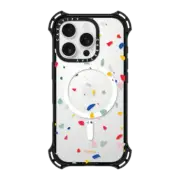 iPhone 16 Pro Bounce Case MagSafe Compatible Colorful Granite by Poketo