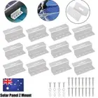 4-20Pcs Solar Panel Mounting Z Bracket Fixing Kits Fits for Caravan Motorhome AU