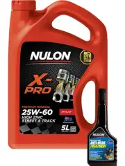 Nulon X-Pro 25W-60 Engine Oil 5L + Anti-Wear Treatment 300ml