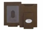 ZEP-PRO Georgia Bulldogs Leather Card Holder Money Clip Front Pocket Wallet