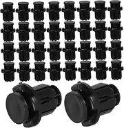 Mikinona 100pcs Snap Fasteners Kit for Car Bumper Clips Durable Fasteners for Straps Compatible with Various Models Enhance Vehicle Aesthetics and Protection