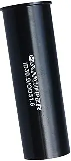 Aluminium Alloy Seatpost Shim - 30.9 to 31.6, 100mm, Black, Mountain Bike, Road Bike