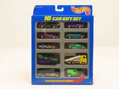 Mattel 18476-1 Hot Wheels 10-Car Gift Set Exclusive Toy's R Us Car LN