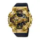 CASIO 卡西歐 G-SHOCK 時尚黑金 GM-110G-1A9 不鏽鋼腕錶