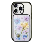 PowerThru Power Bank Slim Power Bank MagSafe Compatible Pressed Floral