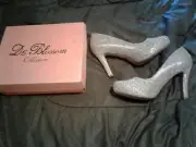 De Blossom Jonny 10 Hi Heel Shoes Size 10