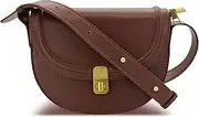 [WisePoint] Womens Crossbody Purse, Leather Crossbody Bags for Women, Shoulder Bag Crossbody Purse with Adjustable Strap