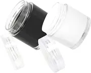 2pcs Clown Face Paint Makeup Kit Diy Body Paint Face Painting Supplies White Black Water Resistant Party Makeup Kit for Halloween