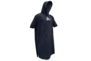 Adrenalin 2P Thermo Unisex Adult Hooded Poncho Towel Wearble Beach Blanket BLK