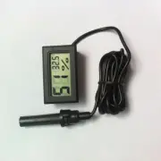 2024 Mini Digital LCD Thermometer Hygrometer Humidity Temperature Meter Probe