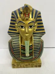 Egyptian King Tut Statue Design Toscano Sample Brand New