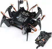 Freenove Hexapod Robot Kit with Remote, App Control, Crawling Servo STEM Project