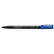 Staedtler Lumocolor Super Fine Permanent Marker Blue