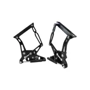 Aeroflow Billet Bonnet Hinge Kit Black Finish for Ford Falcon Xr-Xy