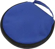 Cabilock Portable Capacity CD Disc Storage Bag Zippered CD Storage Case for Music Game and Discs Compact and Lightweight Holder for Travel and Home Use Protects Against Damp Scratches and