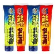 TNT Mega Sour Slime 120g x 4 Tubes Halloween Trick or Treats Party Favours Candy