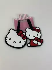 HELLO KITTY LUGGAGE TAG RUBBER SCHOOL ID BACKPACK BAG
