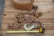PECK & HALE 35MTC-2/819A 1/2"TIE DOWN CHAIN g70 17,500lbs CLEVIS SLING HOOK