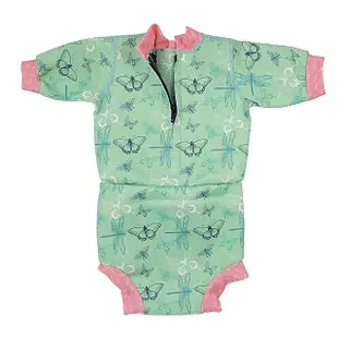 【Splash About 潑寶】嬰兒 尿布褲 連身 防曬 抗UV-花漾蜻蜓(嬰兒泳褲)