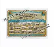 1916 AVERY TRACTORS PLOWS SEPERATORS & STEAM ENGINES metal tin sign nostalgic