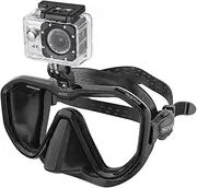 Seac Unisex Adult Appeal Pro Italy Made Single Lens Diving Mask with Universal Action Cam Mount