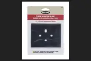 6" Replacement Hammer Scrapper Blade