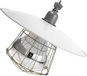 Sosoport Poultry Heat Preservation Lamp Reptile Heating Lamp Livestock Heat Lamp Set Construction Even Heat Distributi